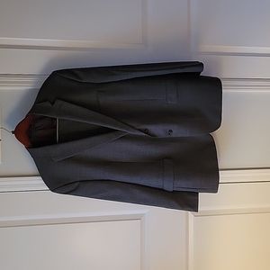 Men's Ralph Lauren Grey Suit 48R jacket 38x32 pants Excellent Cond.